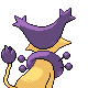 Delcatty back-facing sprite from Pokémon Platinum