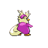 Delibird shiny back-facing sprite from Pokémon White 2