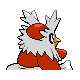 Delibird back-facing sprite from Pokémon Pearl