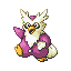 Delibird shiny front-facing sprite from Pokémon Emerald
