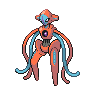 Deoxys front-facing sprite from Pokémon Black 2