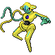 Deoxys shiny front-facing sprite from Pokémon Diamond