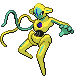 Deoxys shiny front-facing sprite from Pokémon SoulSilver