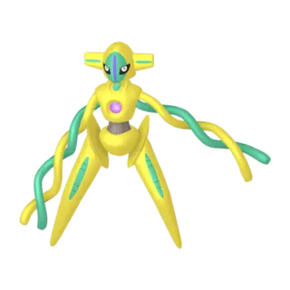 Deoxys shiny front-facing sprite from Pokémon X