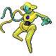 Deoxys shiny front-facing sprite from Pokémon Platinum