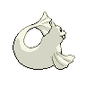 Dewgong shiny back-facing sprite from Pokémon Black