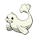 Dewgong shiny front-facing sprite from Pokémon SoulSilver