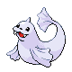 Dewgong front-facing sprite from Pokémon Platinum
