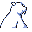 Dewgong back-facing sprite from Pokémon Blue
