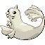 Dewgong shiny front-facing sprite from Pokémon Sapphire