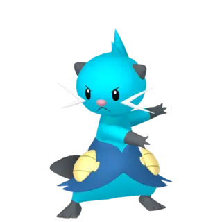 Dewott front-facing sprite from Pokémon Violet