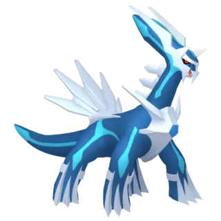 Dialga front-facing sprite from Pokémon Shield
