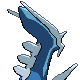 Dialga back-facing sprite from Pokémon Platinum