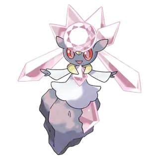 Diancie official artwork