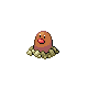 Diglett front-facing sprite from Pokémon SoulSilver