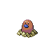 Diglett shiny front-facing sprite from Pokémon SoulSilver