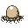 Diglett back-facing sprite from Pokémon Yellow