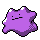 Ditto front-facing sprite from Pokémon Crystal