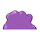Ditto back-facing sprite from Pokémon Pearl