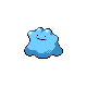 Ditto shiny front-facing sprite from Pokémon Pearl