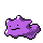 Ditto front-facing sprite from Pokémon Gold
