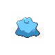 Ditto shiny front-facing sprite from Pokémon SoulSilver