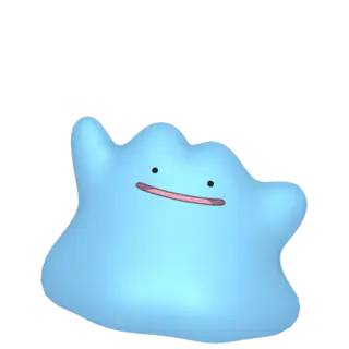 Ditto shiny front-facing sprite from Pokémon X
