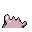 Ditto back-facing sprite from Pokémon Blue