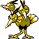 Dodrio shiny front-facing sprite from Pokémon Crystal