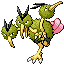 Dodrio shiny front-facing sprite from Pokémon Ruby