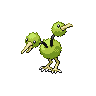 Doduo shiny front-facing sprite from Pokémon White