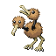 Doduo front-facing sprite from Pokémon Emerald