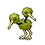 Doduo shiny front-facing sprite from Pokémon FireRed