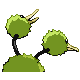 Doduo shiny back-facing sprite from Pokémon Platinum