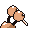 Doduo back-facing sprite from Pokémon Red