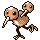 Doduo front-facing sprite from Pokémon Red