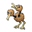 Doduo front-facing sprite from Pokémon Ruby