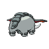 Donphan back-facing sprite from Pokémon Black