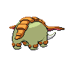 Donphan shiny back-facing sprite from Pokémon Black
