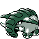 Donphan front-facing sprite from Pokémon Crystal