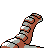 Donphan shiny back-facing sprite from Pokémon Crystal