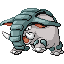 Donphan front-facing sprite from Pokémon Emerald
