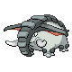 Donphan front-facing sprite from Pokémon HeartGold