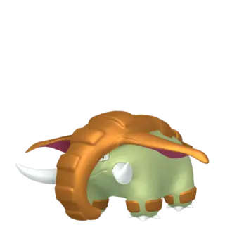 Donphan shiny front-facing sprite from Pokémon Violet