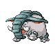 Donphan front-facing sprite from Pokémon Platinum