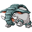 Donphan front-facing sprite from Pokémon Sapphire