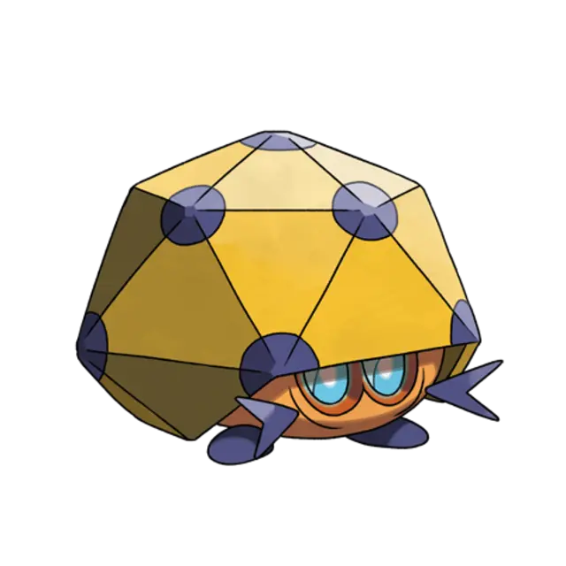 Dottler, the Radome Pokémon — Bug/Psychic-type Pokémon official artwork