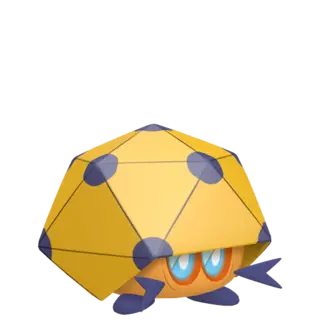 Dottler front-facing sprite from Pokémon Sword