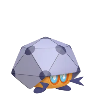 Dottler shiny front-facing sprite from Pokémon Sword