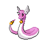 Dragonair shiny front-facing sprite from Pokémon Black